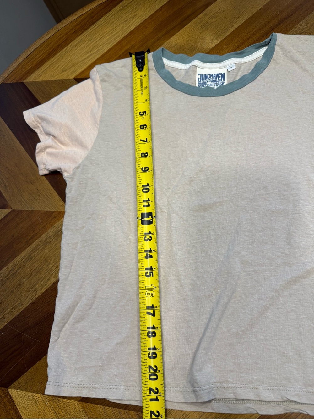 Jungmaven COLOR BLOCK LOREL TEE - hemp cotton blend - Picture 5 of 5
